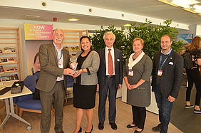 From left to right: Gerry Ford, Kirsti Mijnhijmer, Pierre-Emmanuel Leclerc, Anne Määttä, Christian Wennecke